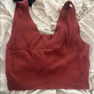 Burnt Orange crop top